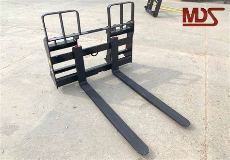 pin forks skid steer|universal skid steer pallet.